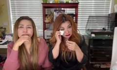 Vợ cũ Bằng Kiều bật khóc trên sóng livestream, lên tiếng về tranh cãi 