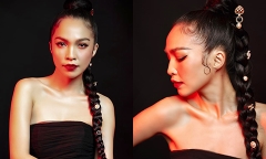 Hiền Thục khoe vẻ đẹp 