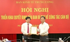 Chân dung tân Phó Trưởng Ban Kinh tế Trung ương vừa được bổ nhiệm