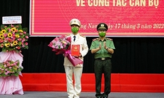 Chân dung Phó Giám đốc Công an Quảng Nam 41 tuổi vừa được bổ nhiệm