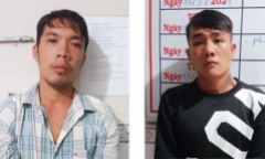 Tạm giữ 2 nam thanh niên ở Kiên Giang mang súng đã lên đạn đi chơi đêm