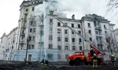 Nga nối lại chuỗi không kích vào Kiev, Ukraine bắn hạ 37 tên lửa Nga trong đêm