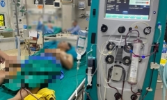 Người đàn ông có máu trắng đục như sữa, phải thay huyết tương gấp trong đêm
