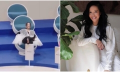 Bị chỉ trích khi gác chân lên bảng tên bài của Mỹ Tâm, diva Hồng Nhung nói gì?
