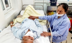 2 bênh nhân nhập viện cấp cứu vì mắc liên cầu lợn