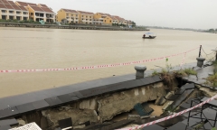 Công an TP Hội An nói gì về phát biểu kè trăm tỷ sụt lún 