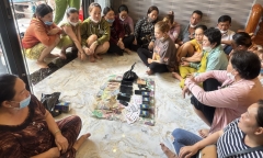 Vĩnh Long: Bắt quả tang 14 phụ nữ đánh bạc