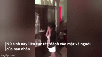 Vụ clip nữ sinh bị tát tới tấp vào mặt: Nạn nhân mới 13 tuổi