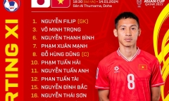 Đội hình ra sân của đội tuyển Việt Nam trong trận gặp Nhật Bản