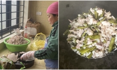 Bất ngờ về bữa cơm hôm nay (18/12) của học sinh Trường Phổ thông Dân tộc bán trú Tiểu học Hoàng Thu Phố 1
