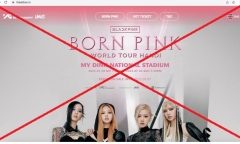Xuất hiện website giả mạo trang bán vé concert BLACKPINK