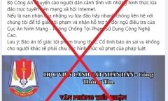 Cảnh báo hoạt động giả mạo trang Facebook Học viện Cảnh sát nhân dân để lừa đảo