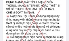 Công an cảnh báo chiêu giả danh luật sư hỗ trợ thu hồi tiền lừa đảo