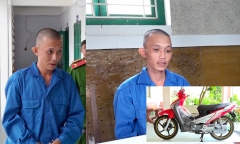 Cần tiền mua ma tuý, nam thanh niên thuê người chạy xe ôm làm cha ruột để lừa chủ cửa hàng xe máy
