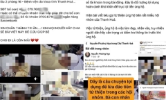 Vụ kêu gọi từ thiện cho 2 bố con bị ung thư máu: Công an Thanh Hóa cảnh báo lừa đảo 