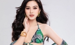 Đỗ Thị Hà diện bikini, khoe đôi chân dài 1,11m khiến ai ngắm nhìn cũng 
