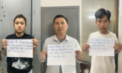 Bắt giữ 4 đối tượng là nhân viên, cộng tác viên của một công ty tài chính lừa đảo