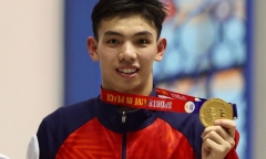Sau điền kinh, môn thể thao bơi lội có Nguyễn Huy Hoàng tham dự cũng thi đấu cách nhau 10 phút 