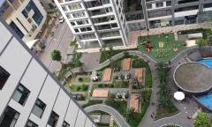 Hà Nội: Nam thanh niên rơi từ tầng 3 chung cư Imperia Garden xuống đất