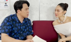 Trấn Thành lo lắng khi dự đám cưới Minh Hằng, lý do vì bị mù màu