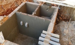 Bể phốt nên đặt ở đâu trong nhà ống?