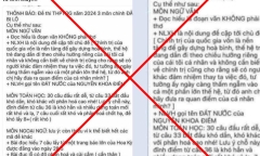 Xôn xao thông tin đề thi Ngữ văn có tác phẩm giống 