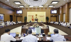 Ủy ban Thường vụ Quốc hội cho ý kiến về 27 dự án luật, nghị quyết tại Phiên họp thứ 6