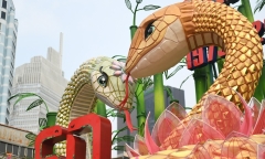 Đôi linh vật Kim Tỵ- Ngân Tỵ 