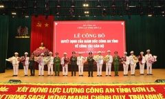 21 cán bộ cấp trưởng, phó phòng của Công an Sơn La xin nghỉ hưu trước tuổi