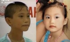 Doãn Hải My khoe ảnh hồi nhỏ của hai vợ chồng, dân tình rần rần khen tướng phu thê