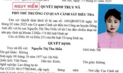 Bắt giữ đối tượng truy nã nguy hiểm Nguyễn Thị Thu Hiền