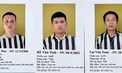 Đặc điểm nhận dạng 3 phạm nhân trốn trại ở Khánh Hòa