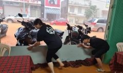 Đà Lạt ngập nặng sau trận mưa lớn kéo dài hơn 1 tiếng chiều ngày 1/9