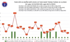 Tin tức dịch COVID-19 ngày 6/11: Thêm 241 ca mắc mới, mức thấp nhất trong 2 tuần