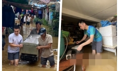 Cuộc sống nhiều gia đình ở Cao Bằng xáo trộn trong trận lụt lớn nhất sau 20 năm