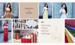 Vẻ đẹp của người phụ nữ qua Áo dài Leo’s Wearing