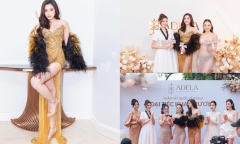Hoa hậu Đỗ Thị Hà khoe vai trần bỏng mắt, chính thức làm CEO kinh doanh