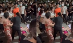 Tạm giữ hình sự mẹ chồng cùng nàng dâu đánh ghen, làm nhục người khác giữa phố