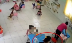 Giáo viên mầm non tại TP.HCM tát vào mặt và đầu học sinh trong giờ ăn trưa