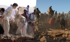 Động đất ở Afghanistan: Lực lượng chức năng phải dùng xẻng và tay để cứu hộ
