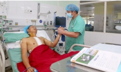 Sức khỏe bệnh nhân được ghép tim ở Huế hồi phục tích cực