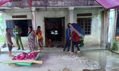 2 cháu nhỏ tử vong thương tâm dưới ao cá sau nhà