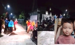 Cả làng trắng đêm tìm kiếm bé trai 2 tuổi mất tích bí ẩn sau vài phút ra trước cổng nhà