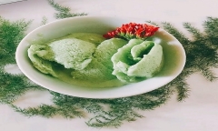 Công thức làm kem lá dứa siêu đơn giản tại nhà