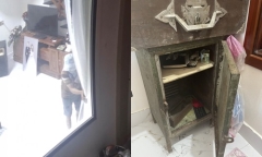 Vụ trộm 4,5 lượng vàng và 900 phong bì mừng cưới: Kẻ gian tháo song sắt cửa sổ để đột nhập