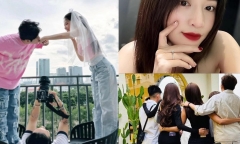 PuKa bật khóc nức nở khi được Gin Tuấn Kiệt cầu hôn vào ngày kỉ niệm 4 năm yêu nhau
