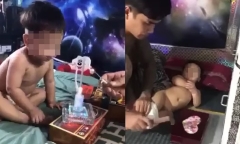 Vụ bé trai 3 tuổi nghi bị ép hút ma túy: Đang xét xử vụ mẹ ruột và