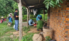 Thi thể người đàn ông trong căn nhà hoang trên rẫy mít