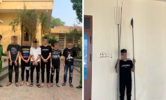 Nguyên nhân khiến nhóm thanh thiếu niên mang hung khí rượt chém người đi đường ở Hưng Yên