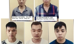 Chân dung 5 bị can đục tường trốn khỏi trại tạm giam ở Hưng Yên
